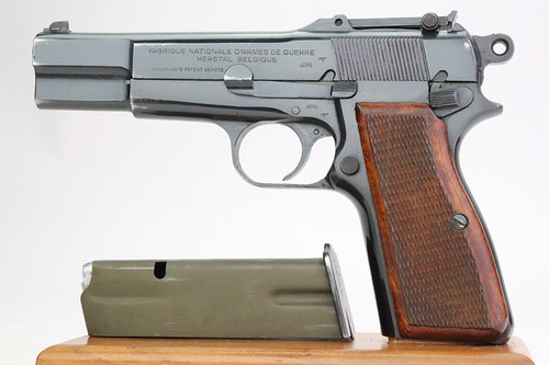 Military FN Browning High Power Rig - Matching Holster & Magazines