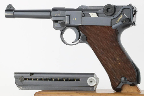 SOLD - Minty, Scarce 1940 Navy Mauser Luger Rig