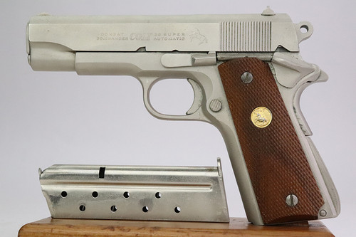 Colt Combat Commander - Satin Nickel Finish - Legacy Collectibles