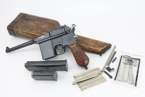 Navy Arms TU-711 Chinese Broomhandle pistol - with accessories