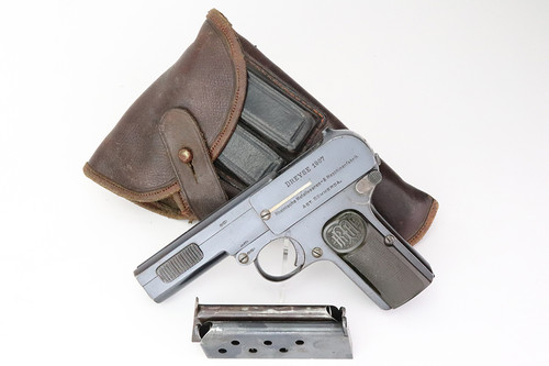 Rare, Early Second Variation Dreyse Model 1907 Rig - 4 digit Serial - photo 1 of 15