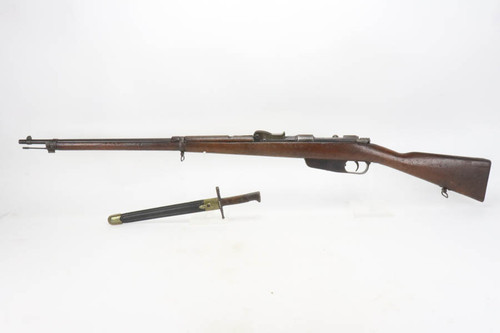 1915 Terni Model 1891 Carcano Infantry Rifle w/ Plum Bayonet - photo 1 of 36
