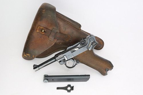 SOLD - 1942 Mauser Luger Rig - BYF 42
