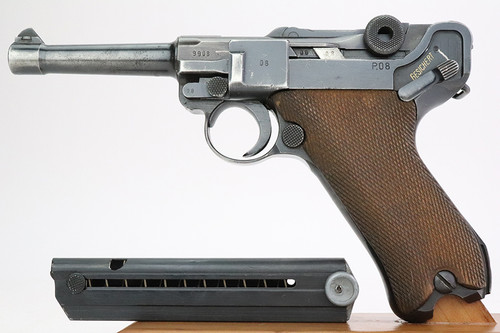 SOLD - 1942 Mauser Luger Rig - BYF 42