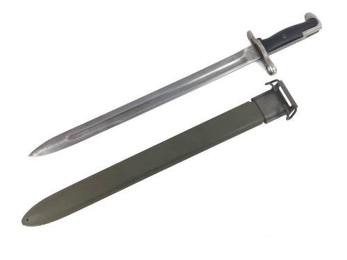 SOLD - Scarce - OL Model 1905 Bayonet - USN MK-1 Scabbard