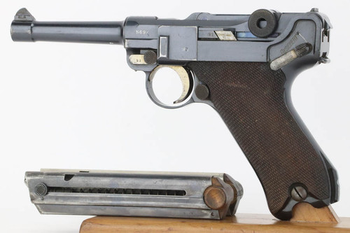 SOLD - Excellent Double Date 1915 DWM Luger Rig
