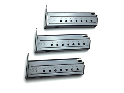 SOLD - Factory HK P7 Heel Release 8 Round Magazines