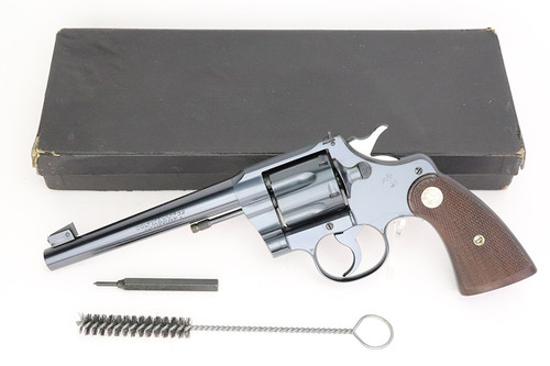 SOLD - Gorgeous, Boxed Colt Officers Target Model Revolver - Heavy Barrel
