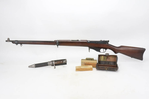 Scarce Winchester Model 1895 Lee Navy w/ Bayonet & Extras - photo 1 of 38