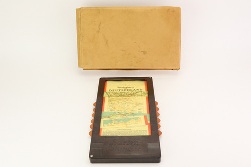 Vintage German Kartenwunder Road Map - photo 1 of 6