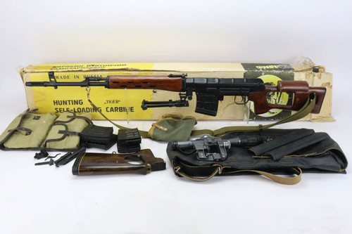 Scarce, Boxed Russian "Tiger" Dragunov w/ Extras - photo 1 of 47