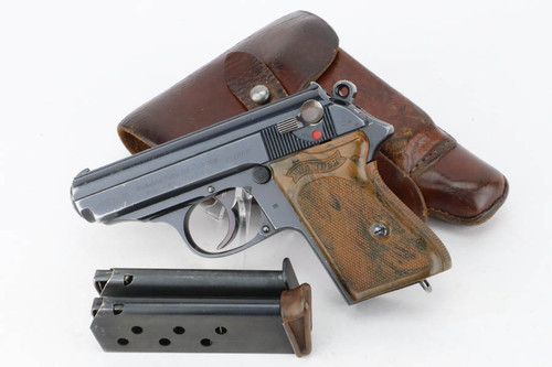 Rare First-Variation Waffen Walther PPK Rig - Rear Slide Proof - photo 1 of 16