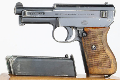 SOLD - Mauser Model 1934 Police Eagle/C Rig - Two Matching Magazines