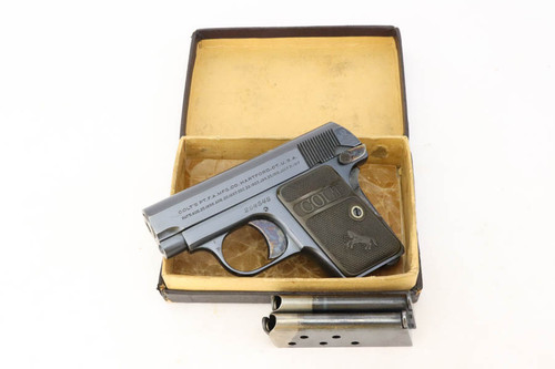 Excellent, Boxed Colt M1908 Vest Pocket - 1921 Mfg - photo 1 of 9