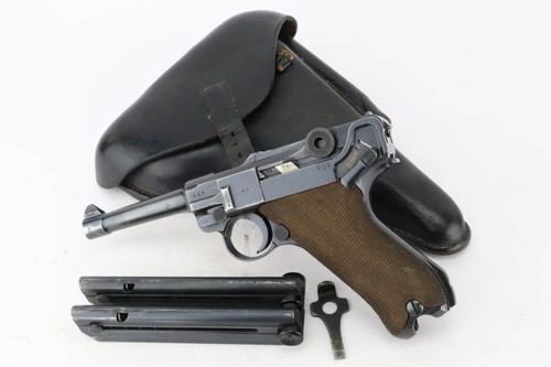 SOLD - Excellent 1942 Mauser Luger Rig