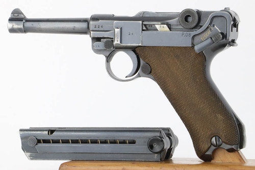 SOLD - Excellent 1942 Mauser Luger Rig