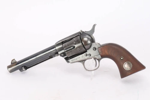 Rare, Cased Wells Fargo Single Action Army Revolver - W/ Badge & Factory Letter - photo 2 of 21