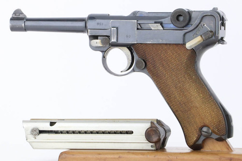 1918 DWM Luger Rig - Matching Magazine