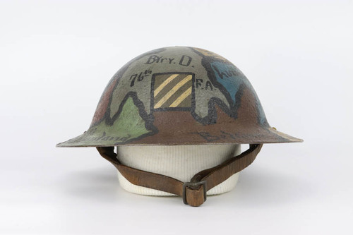 Beautiful American 3rd Division WWI Souvenir Helmet