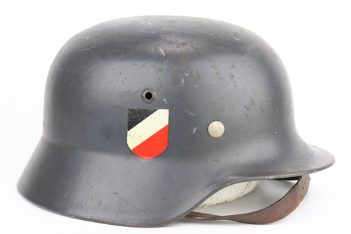 SOLD - Luftwaffe M35 Double Decal Helmet