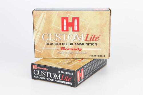 40 Rounds of Hornady Custom Lite Low Recoil 30-36