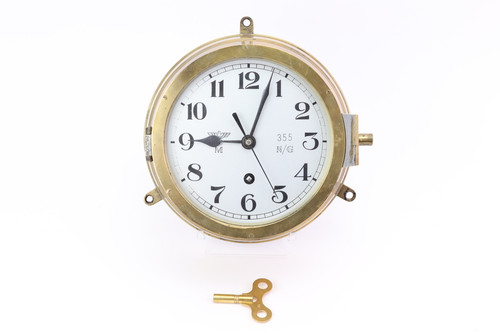 Beautiful Kriegsmarine Uboat Bulkhead Clock