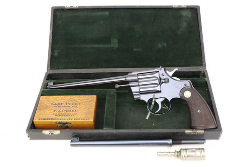 SOLD - Rare, Cased Colt Camp Perry Model