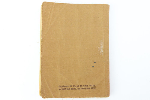 Nazi Party Songbook and Edelweiss Patch - photo 2 of 6
