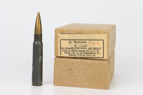 Rare 1935 Dated 8mm Mauser and Uncommon 1934 Dated Powder Lot 8mm Mauser