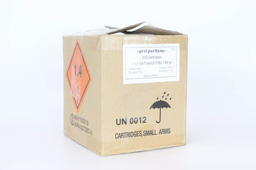 200 Rounds PPU 7.5x54 French Ammo