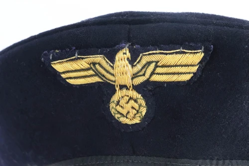 Original Kriegsmarine Sailor's Cap with Repro Insignia - view 2
