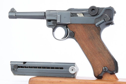 Excellent BYF 41 Mauser Luger - Matching Magazine