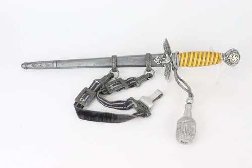 Very Nice Luftwaffe Dress Dagger with Knot and Hanger