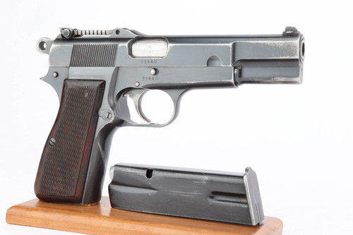 Scarce, Early FN High Power - Tangent Rear Sight