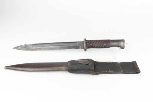 Uncommon WKC "Behorden" Bayonet with Scabbard and Frog