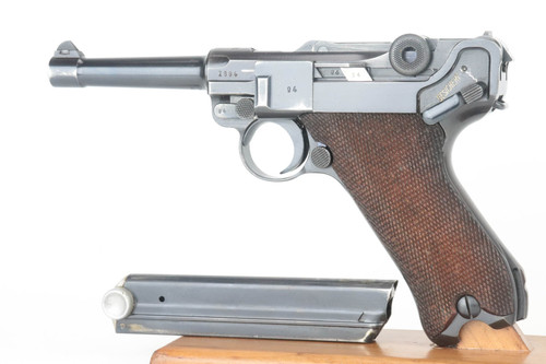 1939 Mauser Luger Rig - Two Matching Magazines