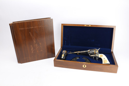 One of One, Beautifully Engraved Colt SAA - 9/11 Commemorative