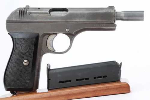 Scarce Nazi CZ Model 27 - Extended Barrel For Silencer - photo 2 of 11