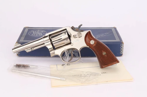 Excellent, Boxed Smith & Wesson M&P Revolver - Nickeled