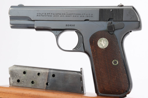 Excellent Colt Model 1908 Pocket Hammerless - 1928 mfg - photo 1 of 9