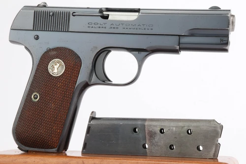 Excellent Colt Model 1908 Pocket Hammerless - 1928 mfg - photo 2 of 9