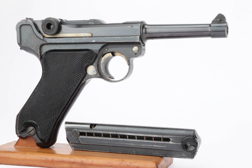 Rare, Consecutive Wartime Commercial Banner Lugers