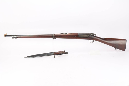 SOLD - Springfield Krag Jorgensen Model 1896 w/ M1892 Bayonet - 1897 mfg