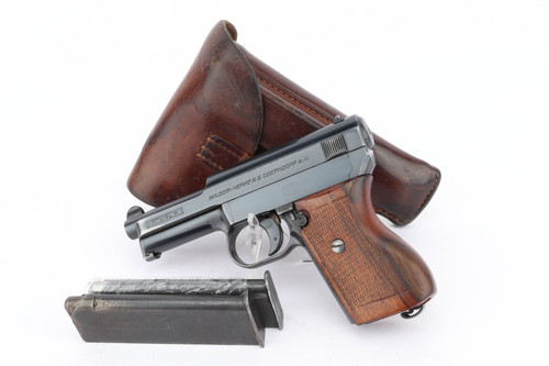 Rare, Excellent Police Eagle/L Mauser M1934 Rig - Two Matching Magazines - photo 1 of 15