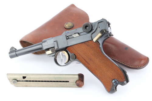 SOLD - Rare, Minty Commercial DWM Luger Rig - Von Lengerke & Detmold (VL&D)