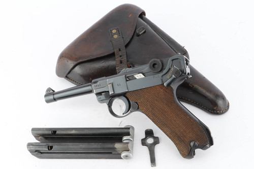 Excellent 1942 Mauser Luger Rig - BYF 42
