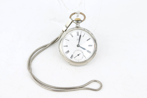 Omega Pocket Watch with Nazi Eagle Case