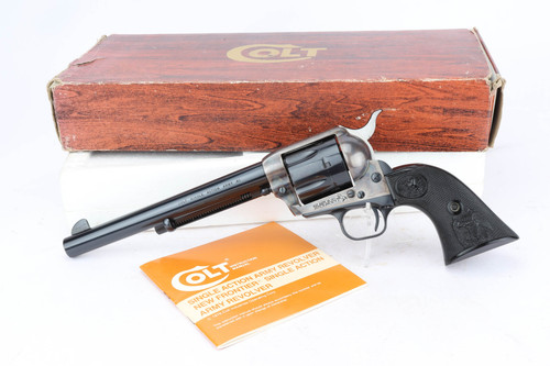 Minty, Boxed 7.5" Colt Single Action Army Revolver - 2nd Gen