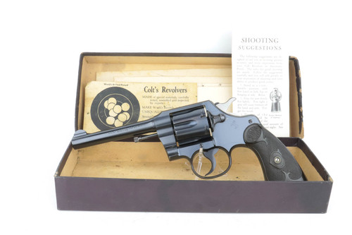 Late production Colt Army Special .32-20 WCF revolver with box - with original box