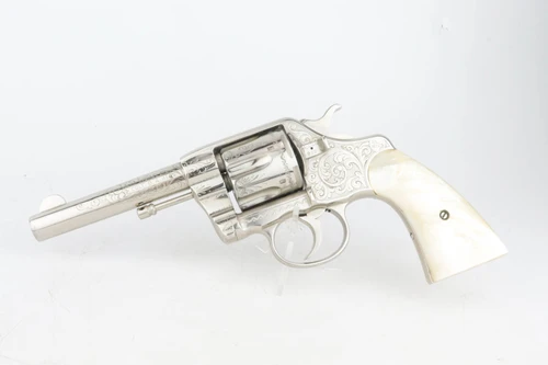 Factory-Engraved Colt New Navy Model 1895 Revolver - W/ Factory Letter